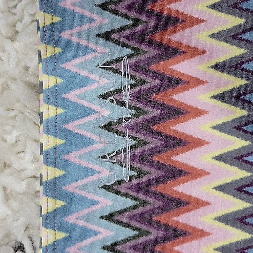 Greyson Womens Leggings Luna Canyon Peaks Print XL Multicolor | Athleisure - Picture 2 of 7